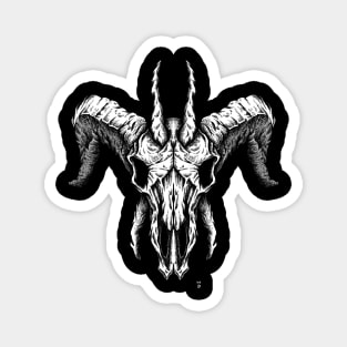 Beastman Skull Magnet