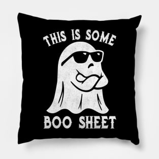 This Is Some Boo Sheet Halloween Ghost Funny Gift Men Women Pillow