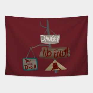 danger area Tapestry