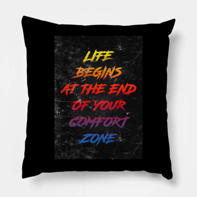 Life begins Pillow by Durro