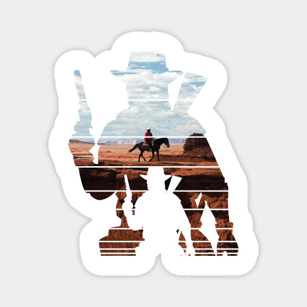 Cowboy 4 - Red Dead Redemption - Magnet | TeePublic DE