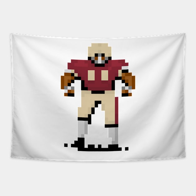 16-Bit Football - Chestnut Hill Tapestry by The Pixel League