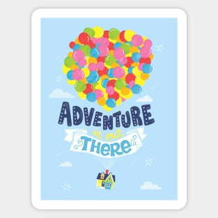 Adventure Out There Hiker | Sticker