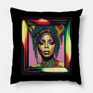 Erykah Badu Inspired Pillow