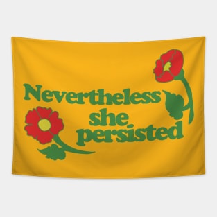 Nevertheless she persisted Tapestry