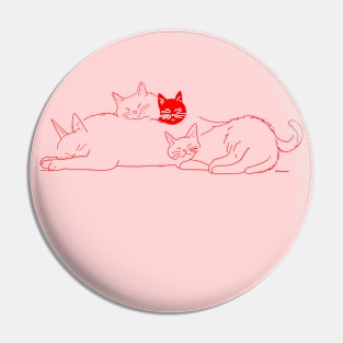 Cat Nap Pin