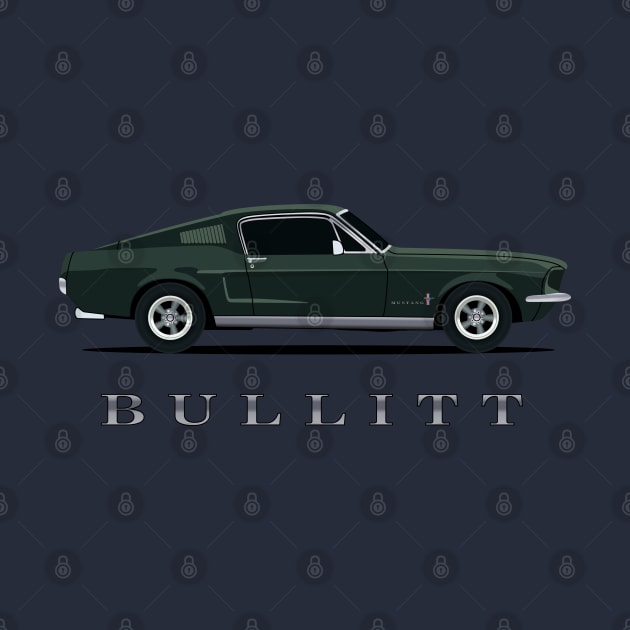 Mustang Bullitt by AutomotiveArt