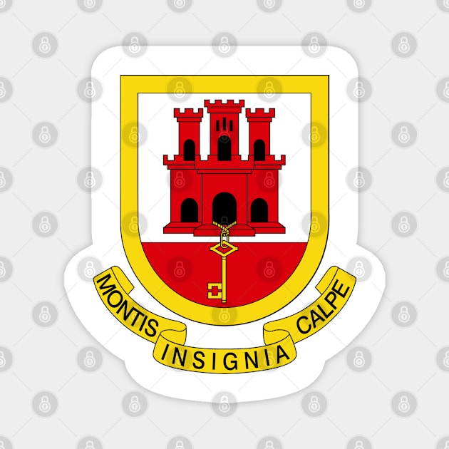 Gibraltar (Coat of Arms) Magnet by Bugsponge