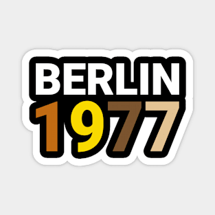 Berlin 1977 Magnet