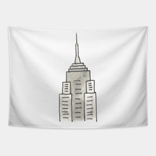 New York City Icons: Empire State Building Tapestry