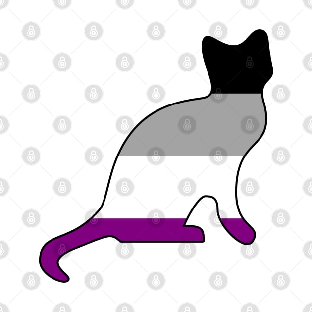 Asexual Kitty by NatLeBrunDesigns