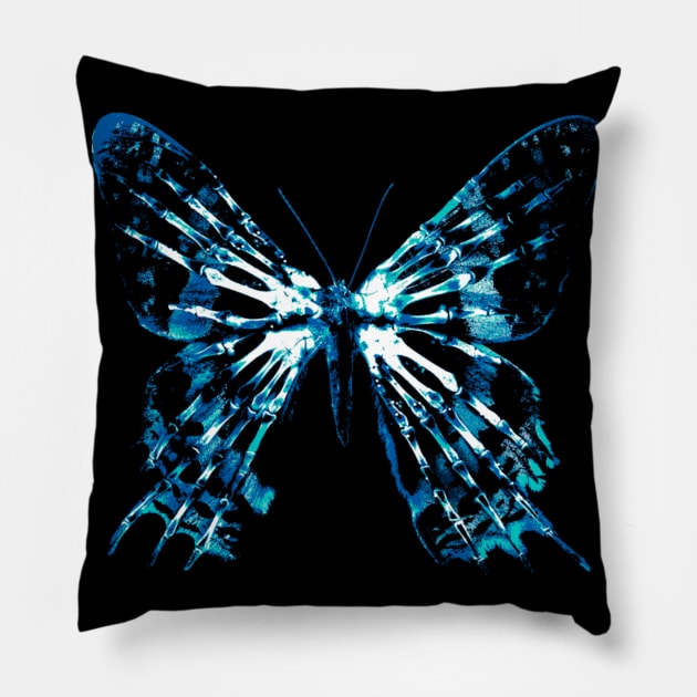 Fringe Butterfly Pillow by cunningmunki