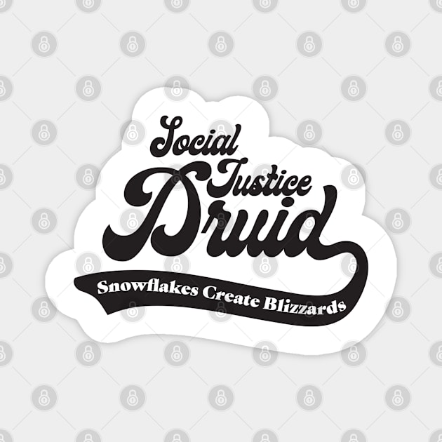 Social Justice D&D Classes - Druid #2 Magnet by DungeonMomDesigns