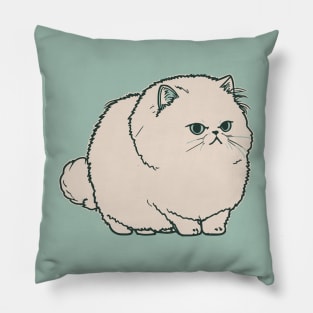 Adorable Fluffy Persian Cat Pillow