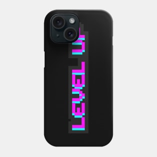 Level Up -Purple Bold Phone Case