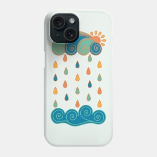 Funny rain Phone Case