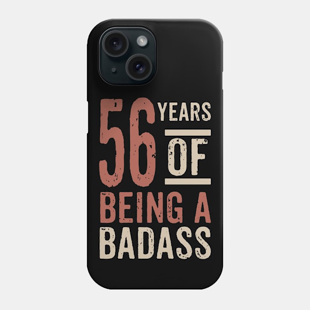 56 years of being a badass. Phone Case by rodmendonca