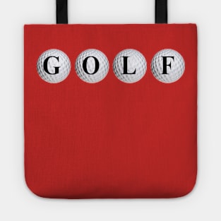 Golf Balls (small image) Tote