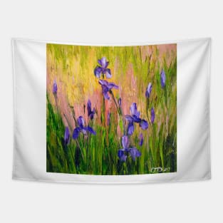 Irises Tapestry