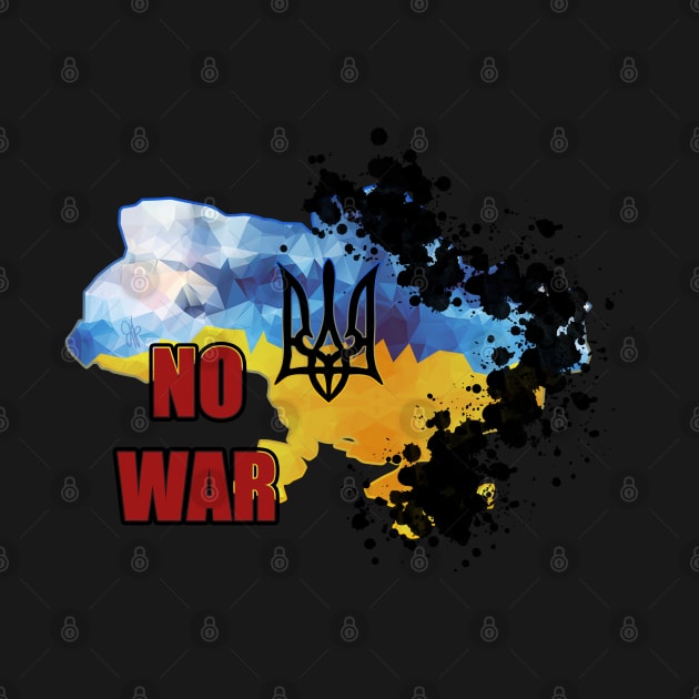 NO WAR IN UKRAINE by CB_design