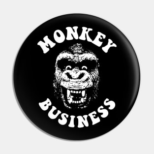 KING KONG MONKEY BUSINESS Pin