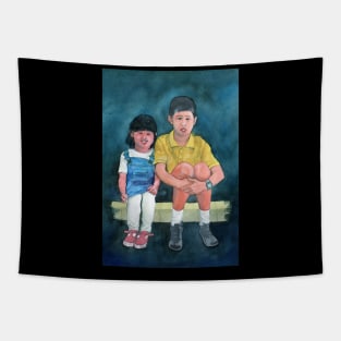 Brother and Sister Tapestry