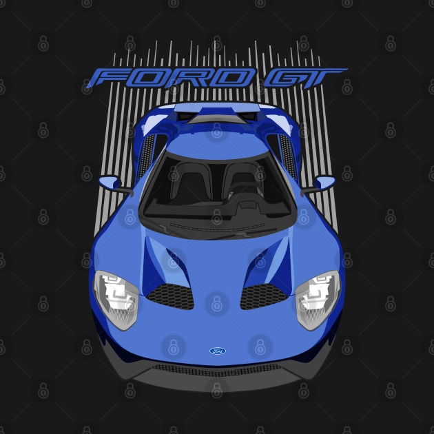 Ford GT-blue by V8social