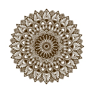 Mandala (brown) T-Shirt