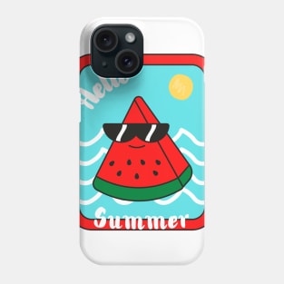 Hello summer time Phone Case