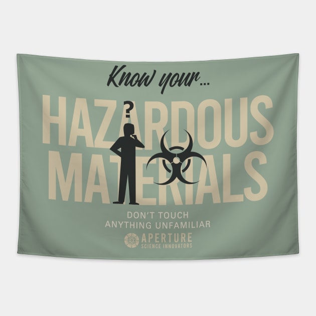 Know Your Hazards Tapestry by fashionsforfans