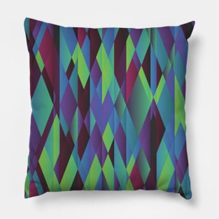 Geometric Line Pattern Pillow