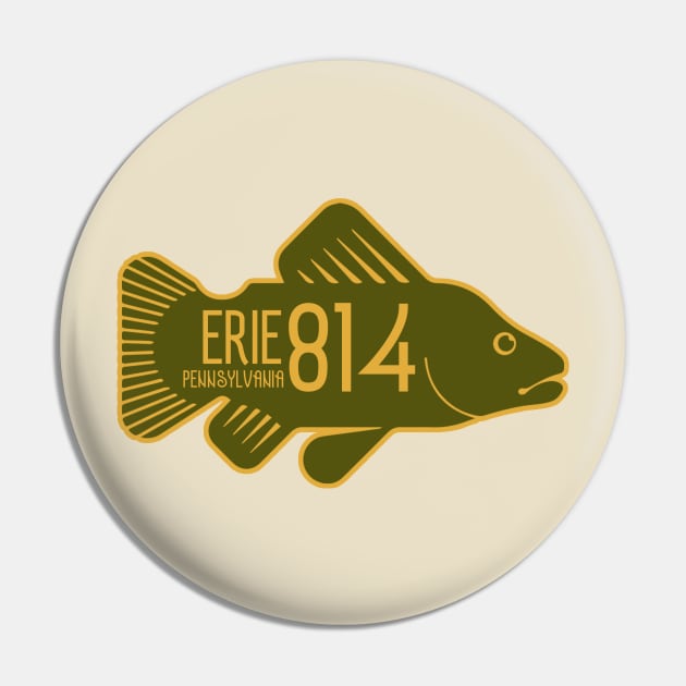 Erie Fish Pin by mbloomstine