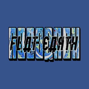 Research Flat Earth Canvas T-Shirt