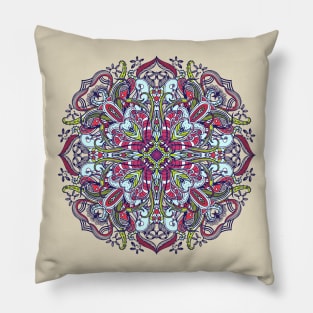 Ornamental Circle Pillow