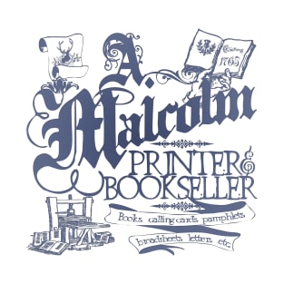 A. Malcolm Bookseller T-Shirt