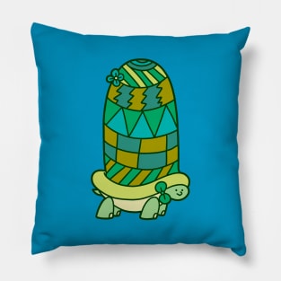 Long Tall Turtle Pillow