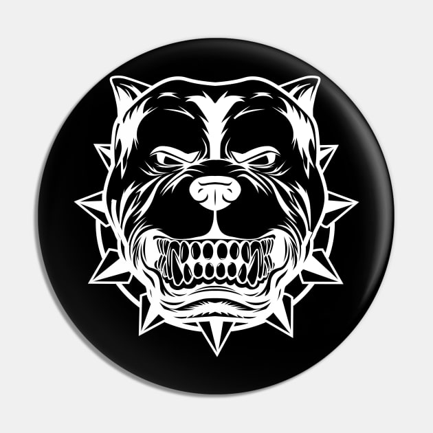 Angry pitbull dog Pin by mounier