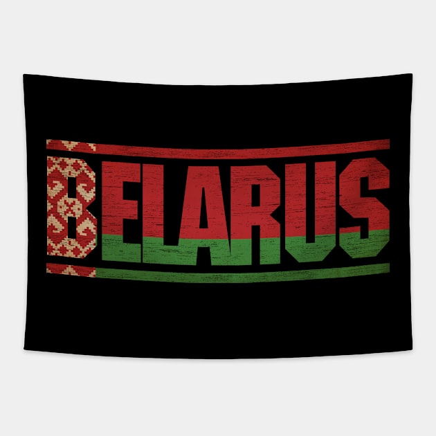 Belarus Retro Flag for Men Women Belarus National Pride Tapestry by Henry jonh
