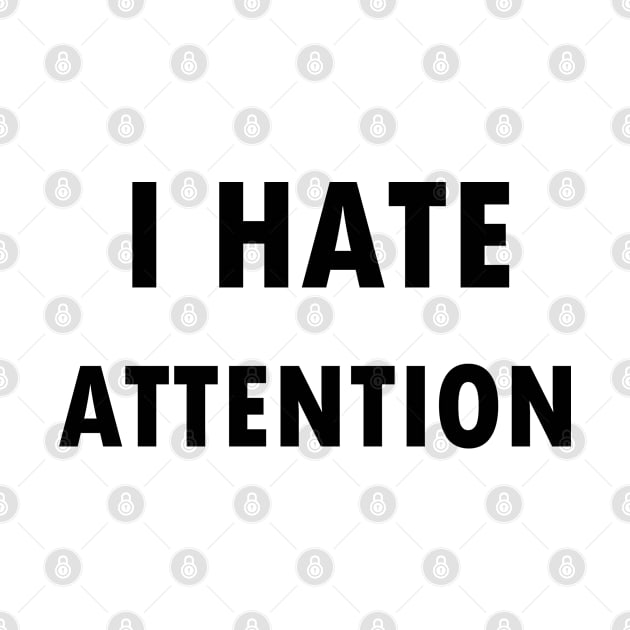 I Hate Attention - White Lies Party by SamArtsify