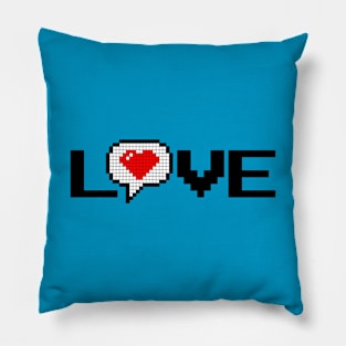 love pixel Pillow