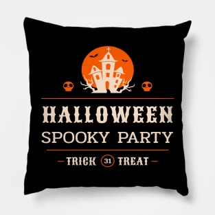 Halloween Spooky Party No Tricks Just Treats Costume tees gift ideas Pillow