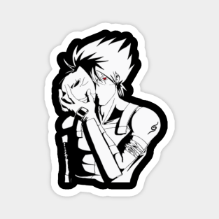 Kakashi Hatake Anbu Naruto Anime Ramen Magnets Teepublic Au