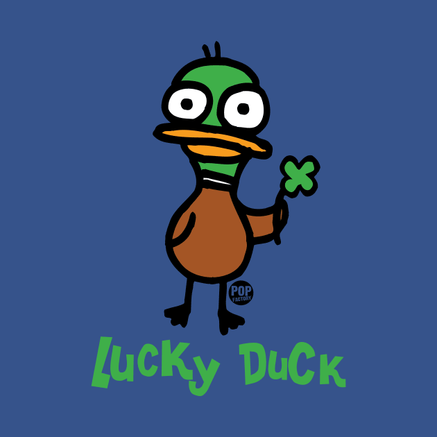 LUCKY DUCK by toddgoldmanart