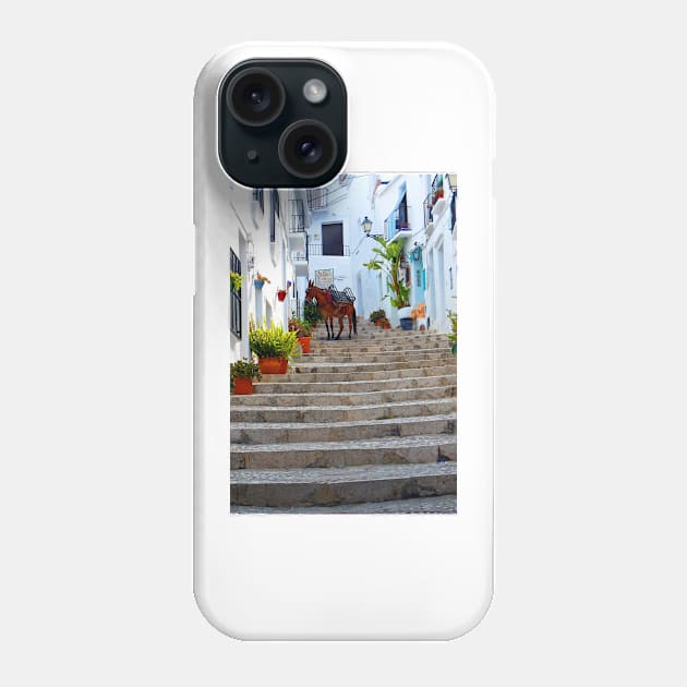 Frigiliana Andalusia Costa del Sol Spain Phone Case by AndyEvansPhotos