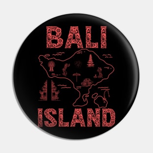Bali Paradise Island Pin