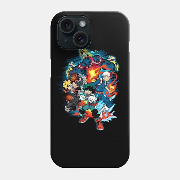 Mighty Hero Phone Case by KakenC