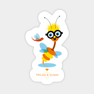 Illustration Nursery Little Monster - Trilda and Summ Magnet