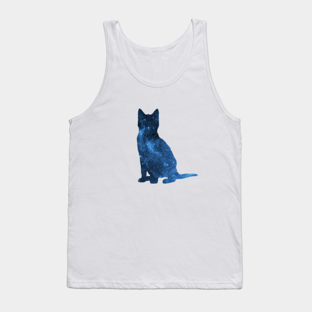 Galaxy Cat Galaxy Tank Top Teepublic