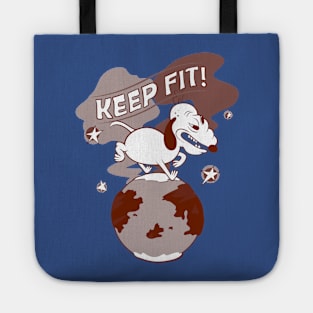 Keep fit (Rustic) Tote