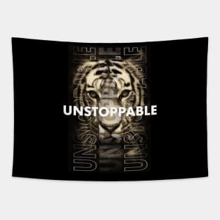 Unstoppable Tiger Tapestry